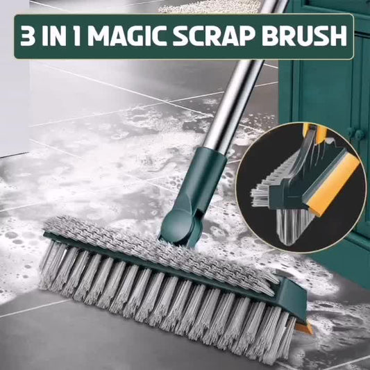 3 in 1 Floor Scrubber Wiper Brush HaveLock Shop