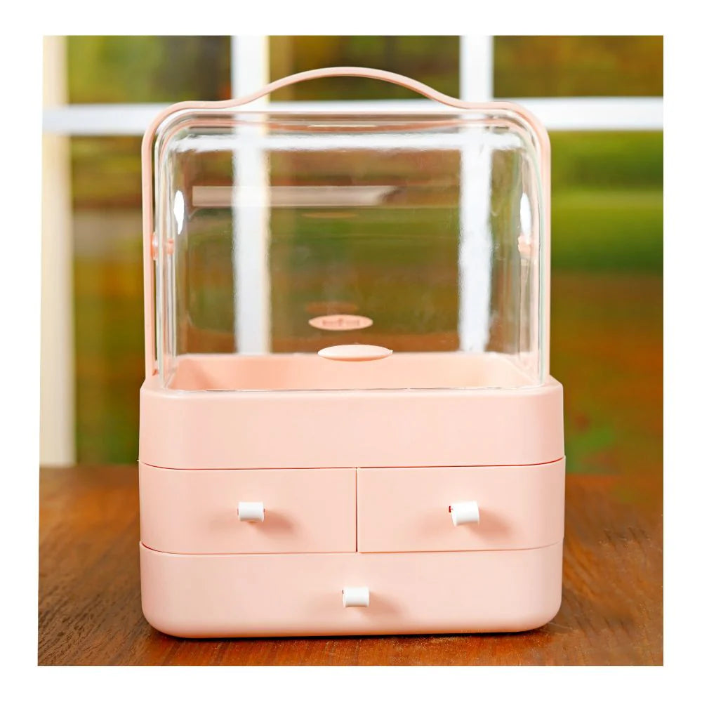 3-Drawer Dustproof Cosmetic and Makeup Organizer HaveLock Shop