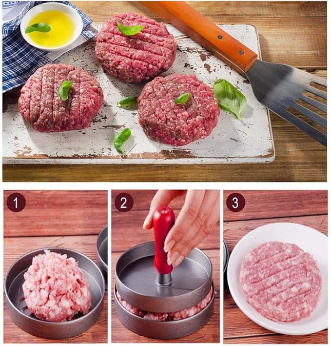 Burger press