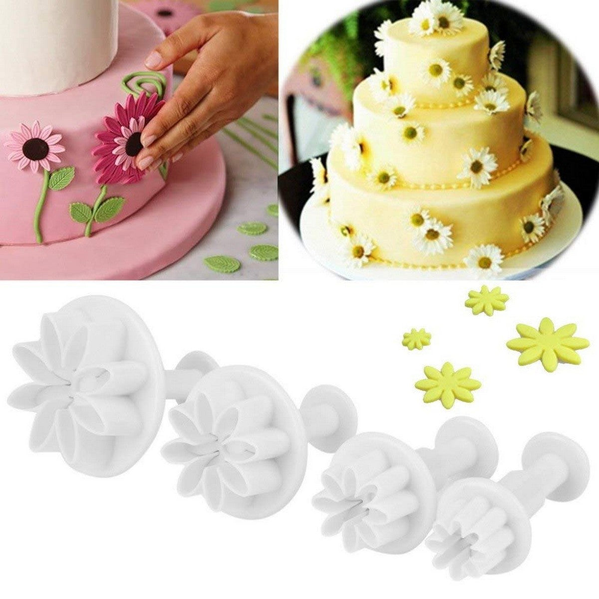 Daisy Plunger Cutter Set 4pcs HaveLock Shop