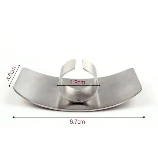 Stainless Steel Finger Guard – Portable Safe Vegetable Cutting Tool HaveLock Shop