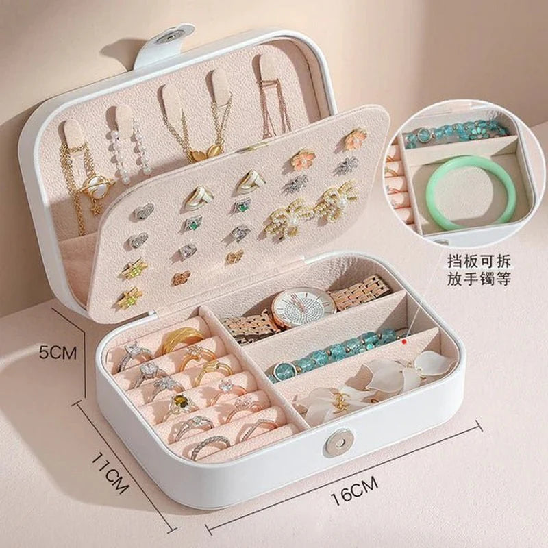 Medium-Sized Leather Jewelry Organizer HaveLock Shop