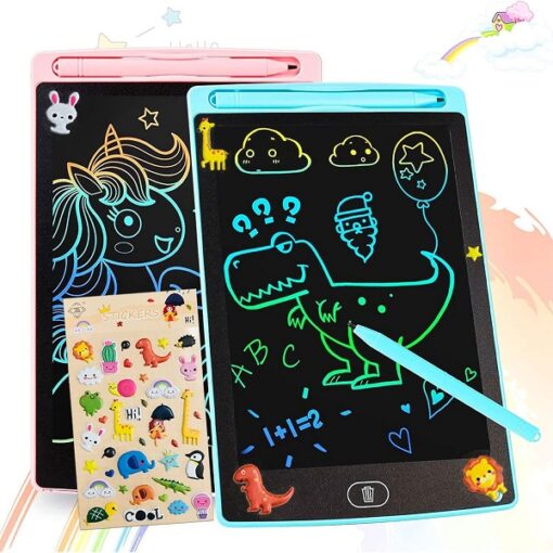 LCD Writing Tablet for Kids 8.5 inch Multicolor HaveLock Shop