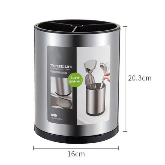 Rotating Cutlery stand Round