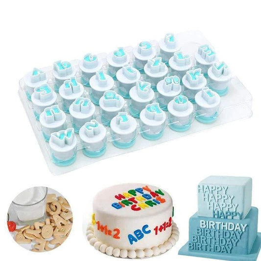 Alphabet Plunger Cutter 26pcs set UPPERCASE HaveLock Shop