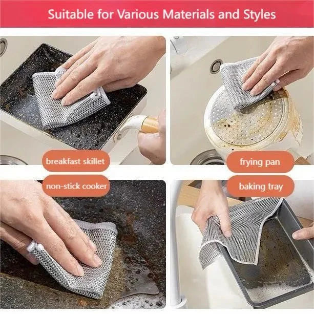 Kitchen Net wire Dishwashing Jalli - Each HaveLock Shop