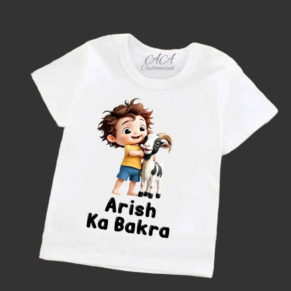 Customized Eid ul Adha T-Shirts for Kids