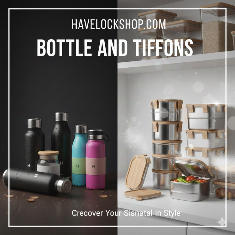Bottle and Tiffons