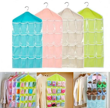 16 Pocket Hanging Organizer Foldable HaveLock Shop