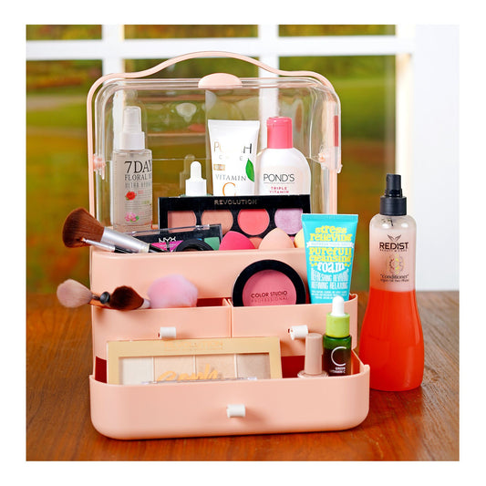 3-Drawer Dustproof Cosmetic and  Makeup Organizer HaveLock Shop