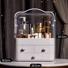 3-Drawer Dustproof Cosmetic and  Makeup Organizer HaveLock Shop