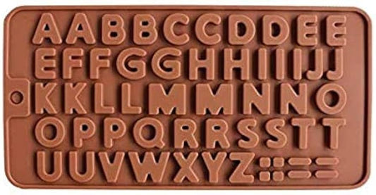 Alphabets Silicone Chocolate & Candy Mold HaveLock Shop