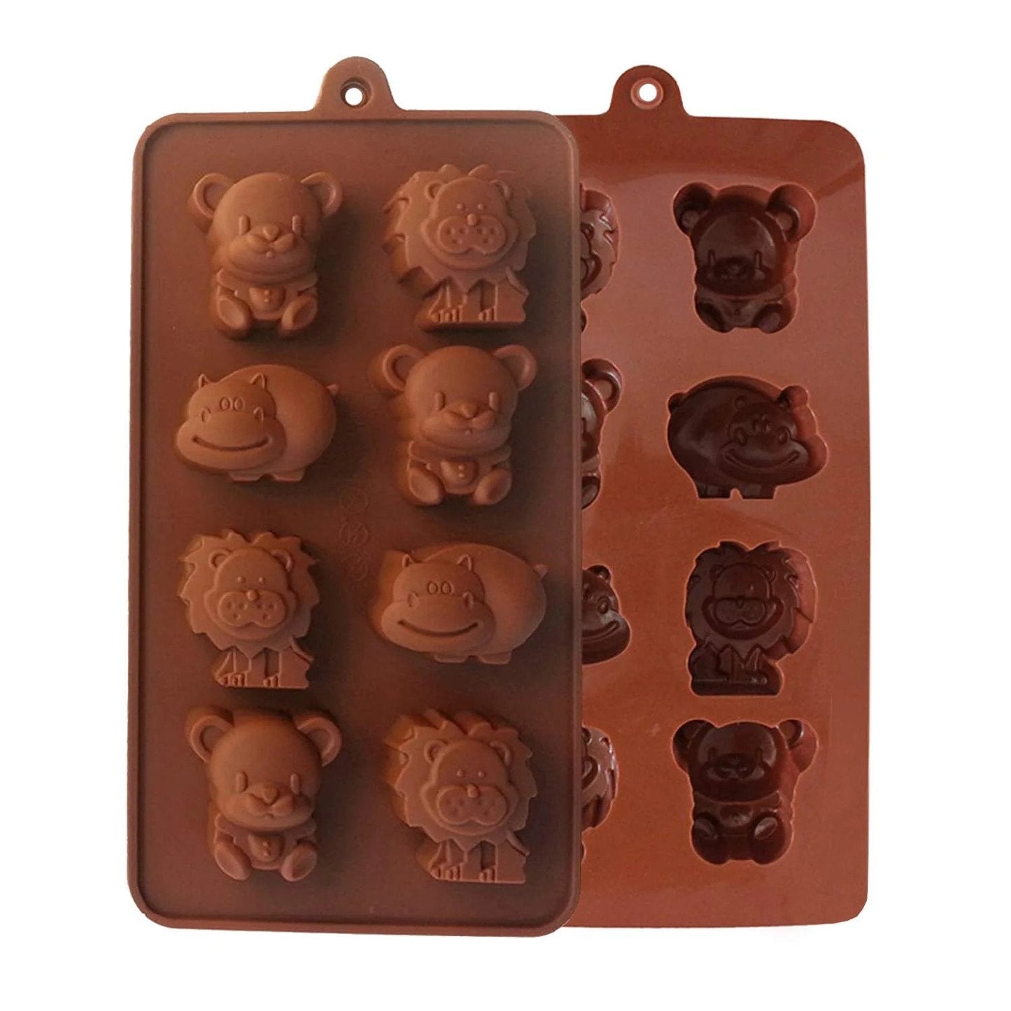 Animal Shape Silicone Chocolate Mold 6 Cavity HaveLock Shop