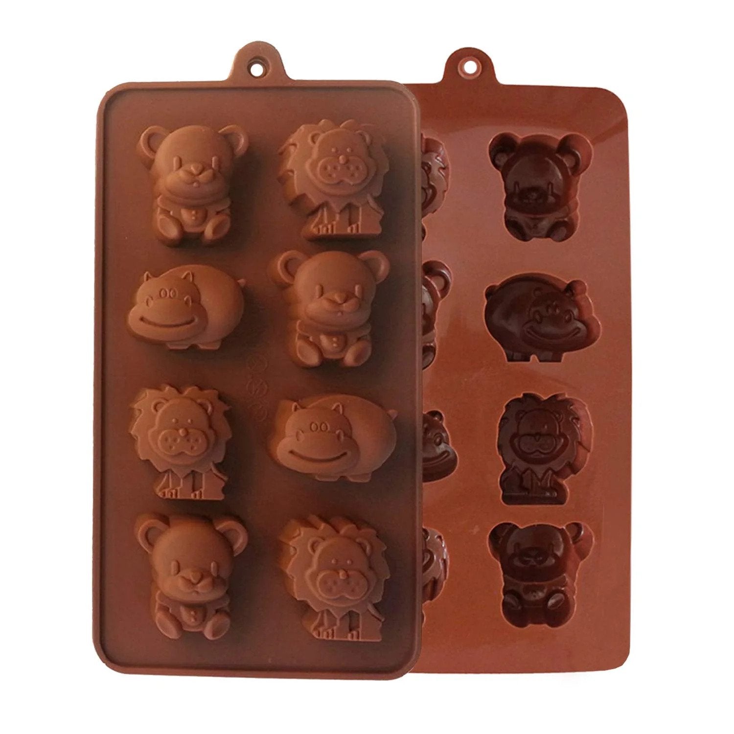 Animal Shape Silicone Chocolate Mold 6 Cavity HaveLock Shop