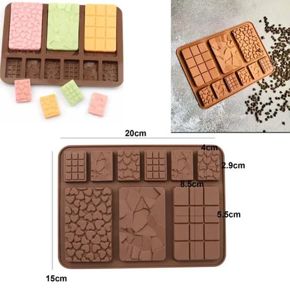 Silicone Chocolate Making Bar Mold for DIY Baking And Cooking HaveLock Shop
