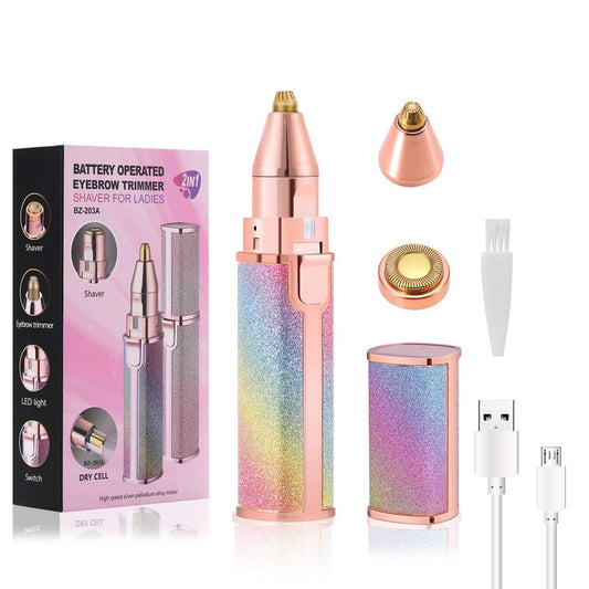 Blawless Rechargeable 2 in 1 Eyebrow And facial Trimmer HaveLock Shop