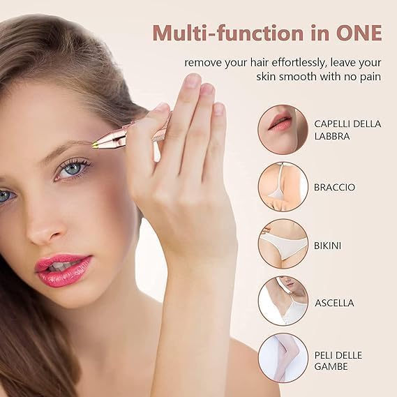 Blawless Rechargeable 2 in 1 Eyebrow And facial Trimmer HaveLock Shop