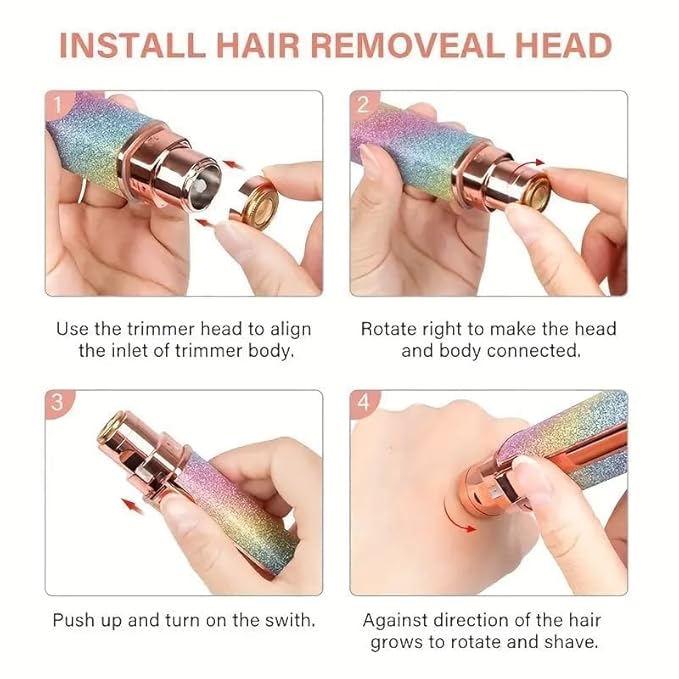 Blawless Rechargeable 2 in 1 Eyebrow And facial Trimmer HaveLock Shop