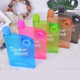 Ultra Slim Flat Stylish Note Book Water Bottle Notebook Water Bottle BPA FREE - Portable Leak-proof BPA FREE HaveLock Shop