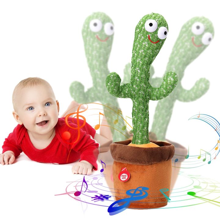 Dancing Cactus Toy Talking Baby Toys for Kids HaveLock Shop