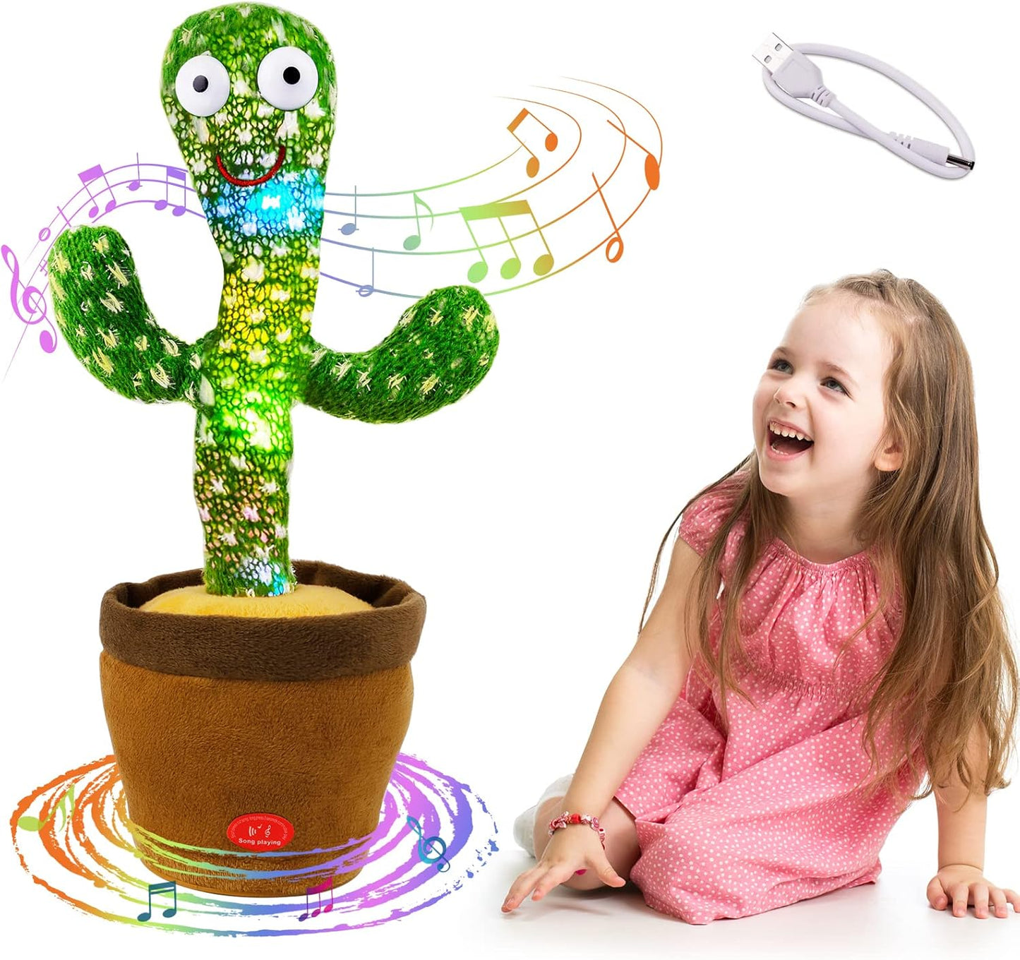 Dancing Cactus Toy Talking Baby Toys for Kids HaveLock Shop