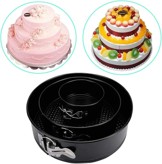 Cake Pan Set Round 3pcs