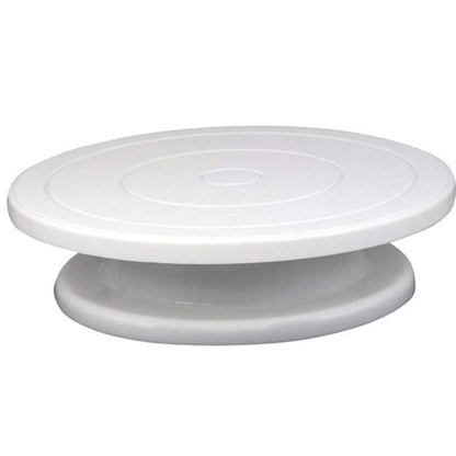 Cake table Plastic Cake Turntable Rotating Anti-skid Round Cake Decorating Stand HaveLock Shop
