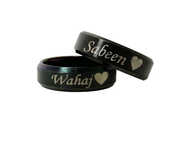 Customized/Engrave Your Name on (Challah) Ring HaveLock Shop