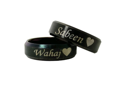 Customized/Engrave Your Name on (Challah) Ring HaveLock Shop