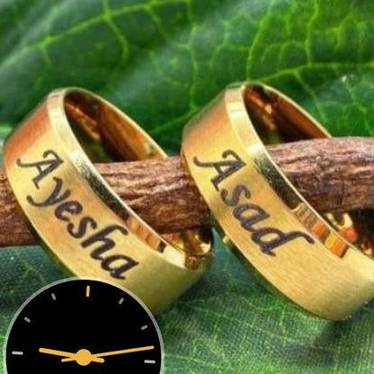 Customized/Engrave Your Name on (Challah) Ring HaveLock Shop
