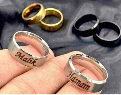 Customized/Engrave Your Name on (Challah) Ring HaveLock Shop