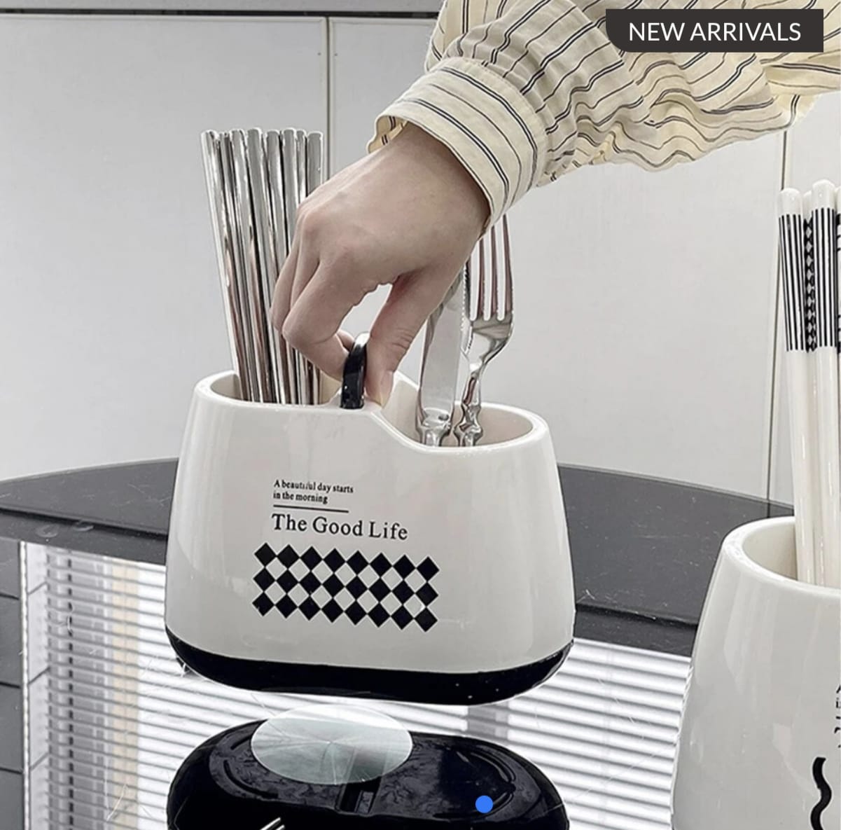 CUTLERY STAND PLASTIC