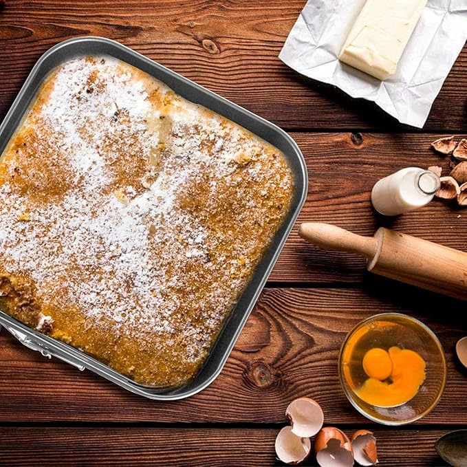 Cake pan set square