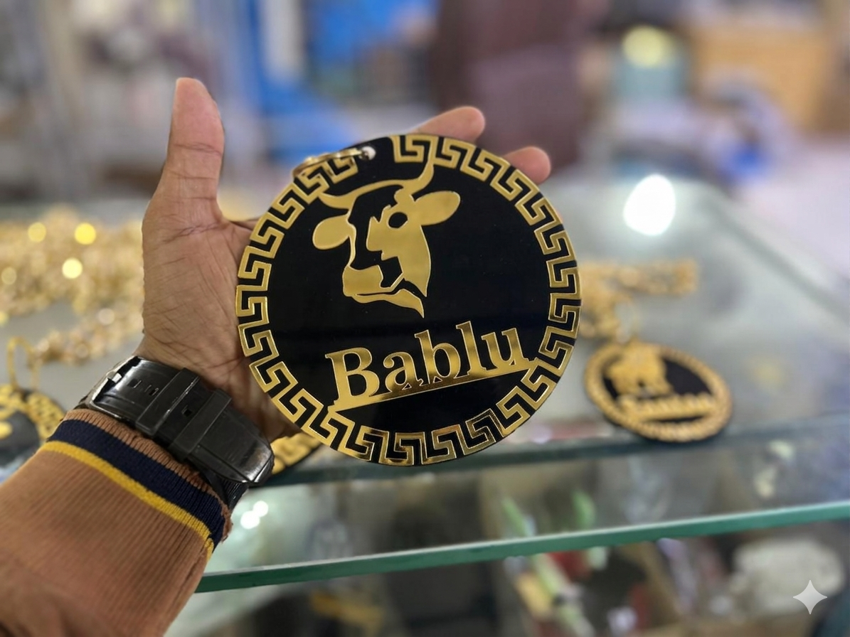 Customized Cow locket