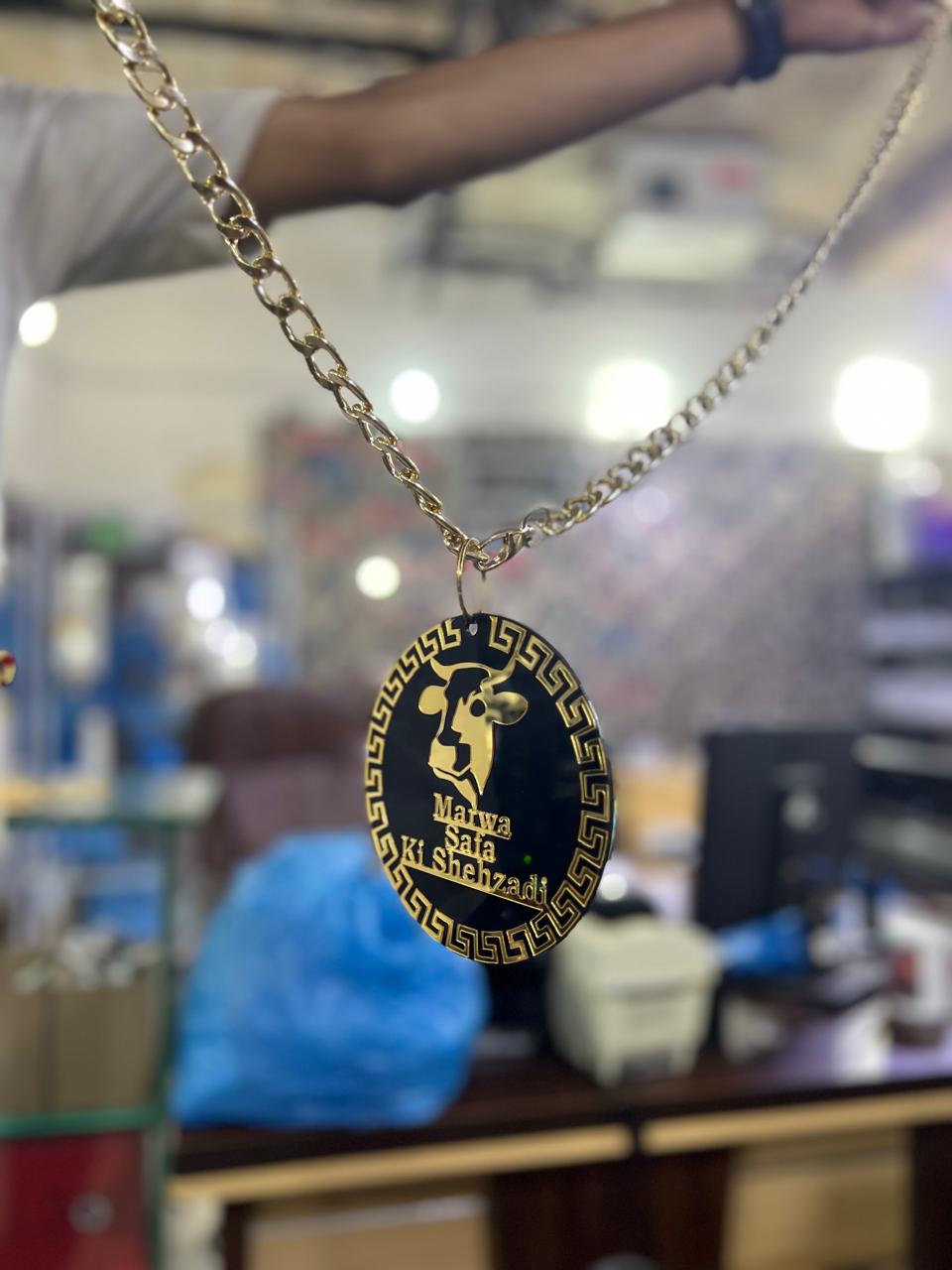 Customized Cow locket