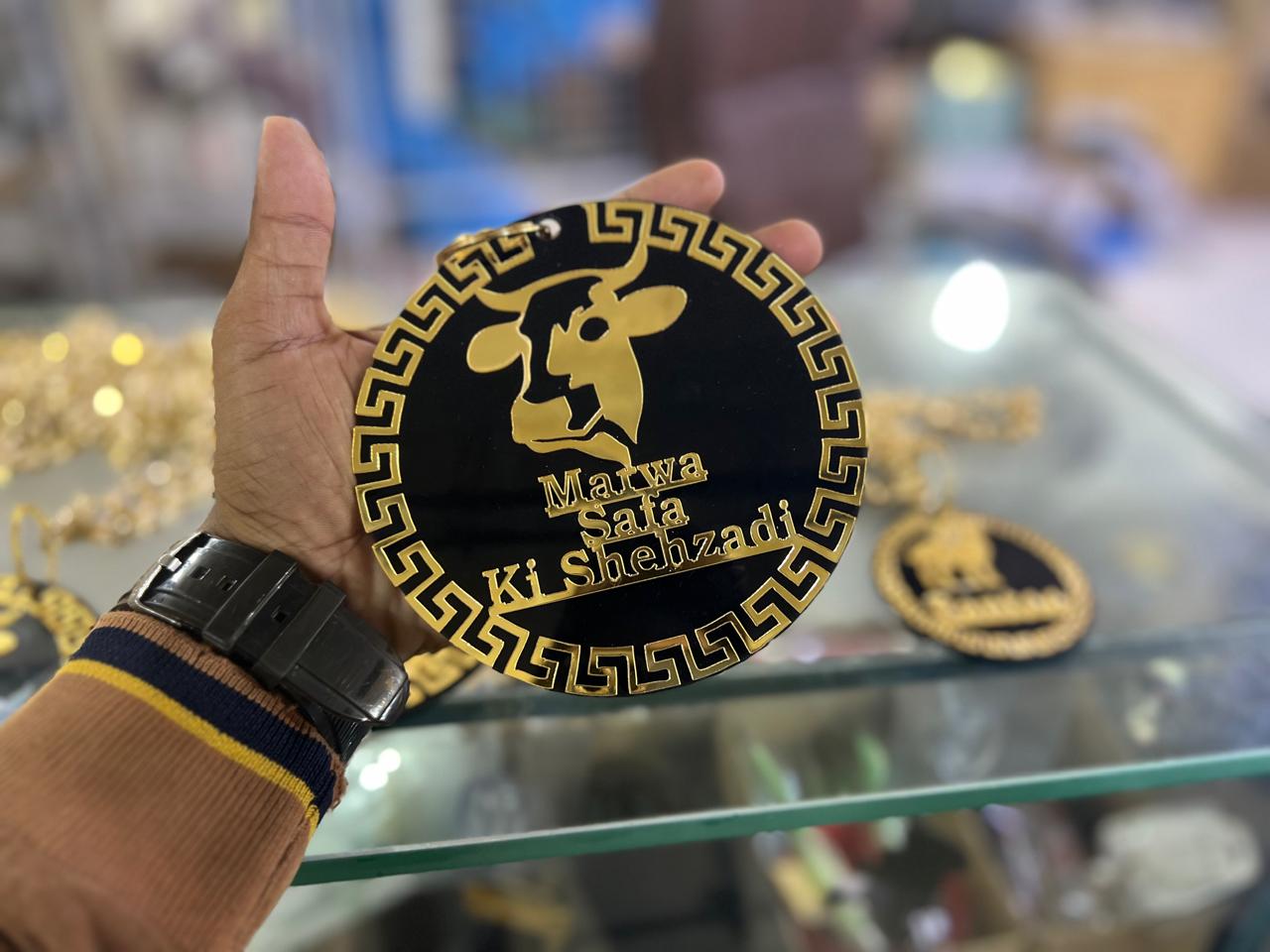 Customized Cow locket