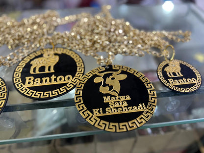 Customized Cow locket