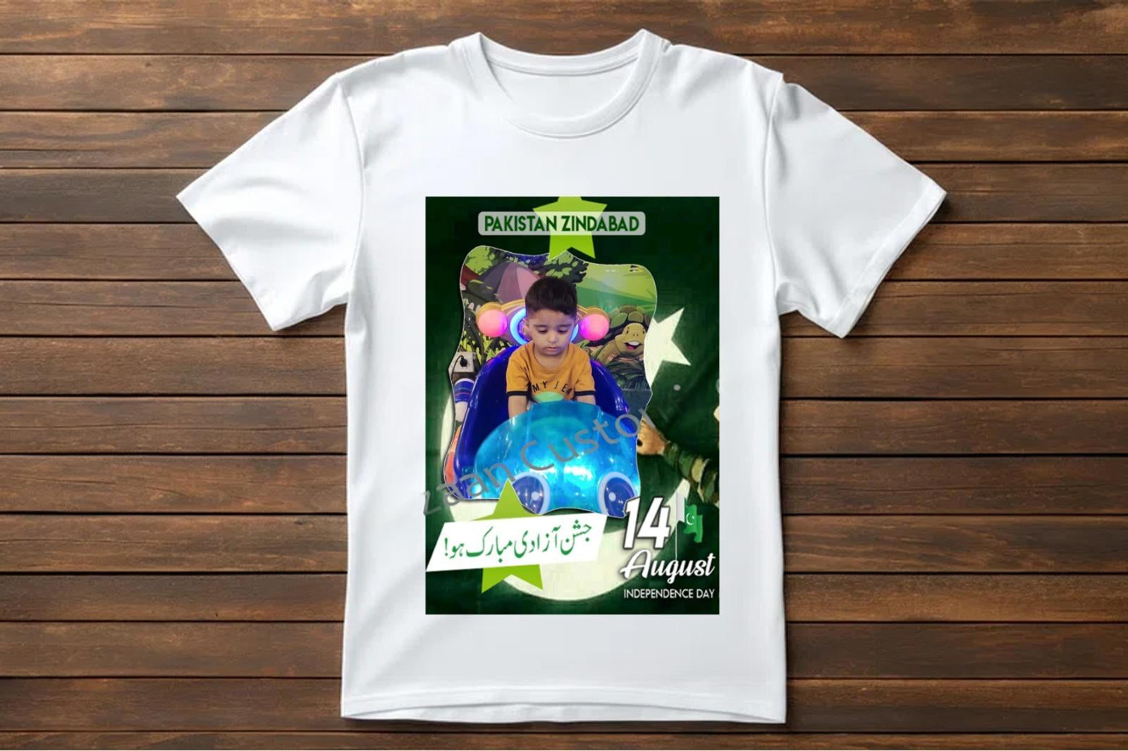 Customized 14 august shirt