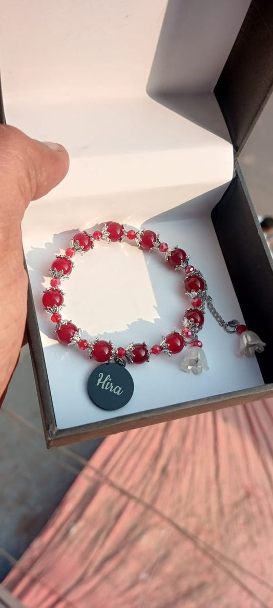 Customized Marbel Beads Bracelets