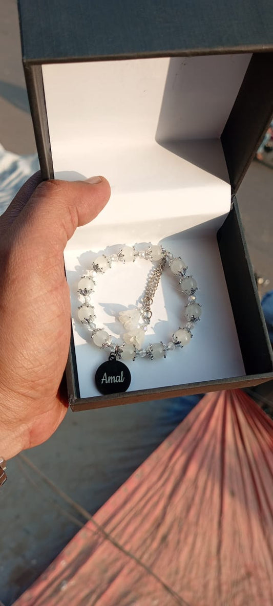 Customized Marbel Beads Bracelets