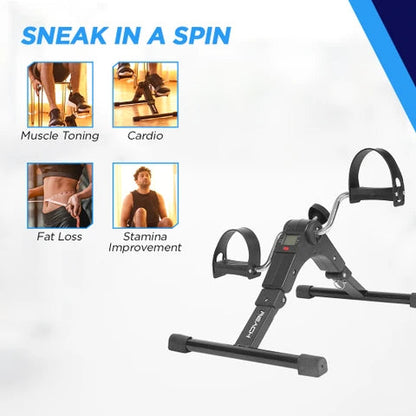 Mini Exercise Cycle with Meter, Exercise Bike - Foldable HaveLock Shop