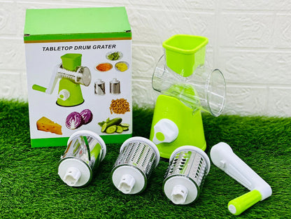 3 in 1 Manual Tabletop Drum Grater HaveLock Shop