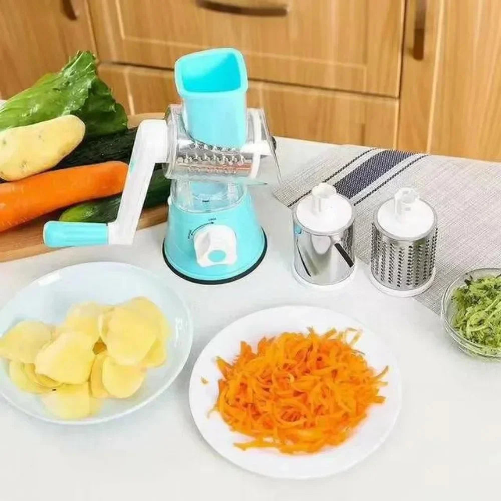 3 in 1 Manual Tabletop Drum Grater HaveLock Shop