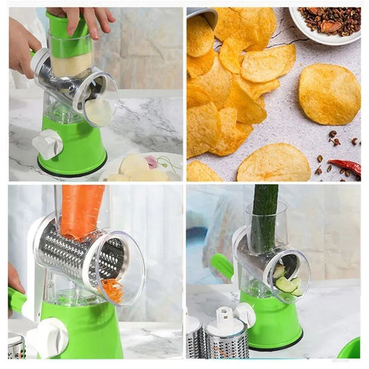 3 in 1 Manual Tabletop Drum Grater HaveLock Shop