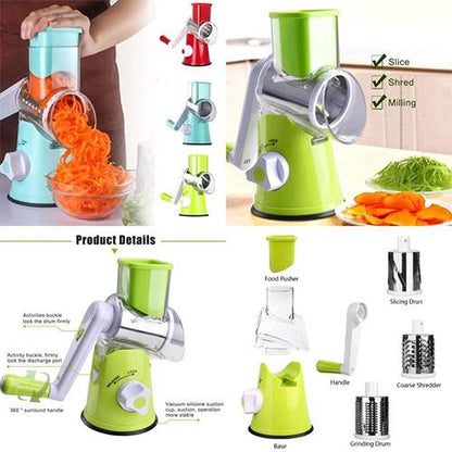 3 in 1 Manual Tabletop Drum Grater HaveLock Shop