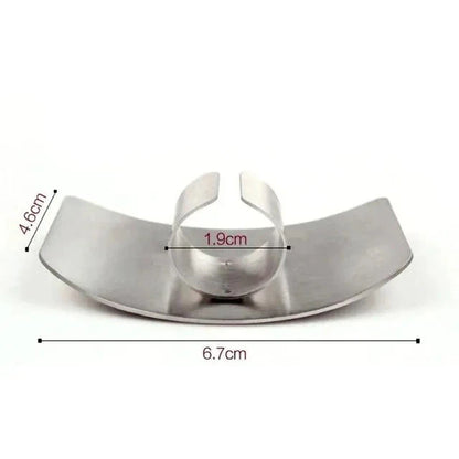 Stainless Steel Finger Guard – Portable Safe Vegetable Cutting Tool HaveLock Shop