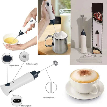 Rechargeable Milk Coffee Frother HaveLock Shop