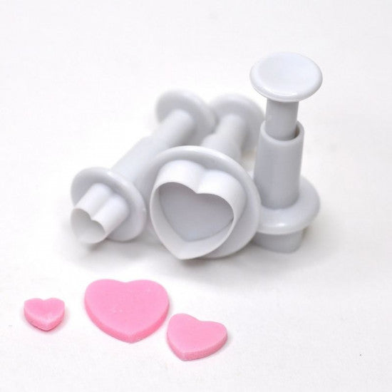 Heart Plunger Cutter Set 4pcs HaveLock Shop