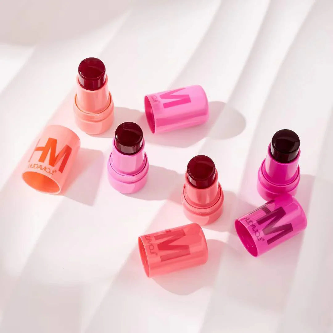 HUDAMOJI Jelly Lip & Cheek Tint Waterproof 4PCS SET HaveLock Shop