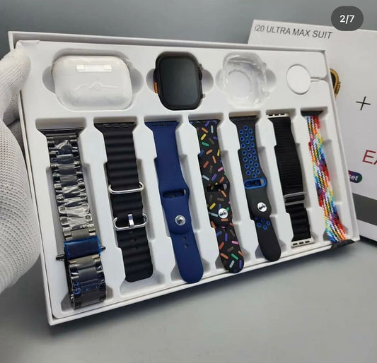 I20 ULTRA MAX SUIT * 7in1 Ultra with Wireless EarBuds